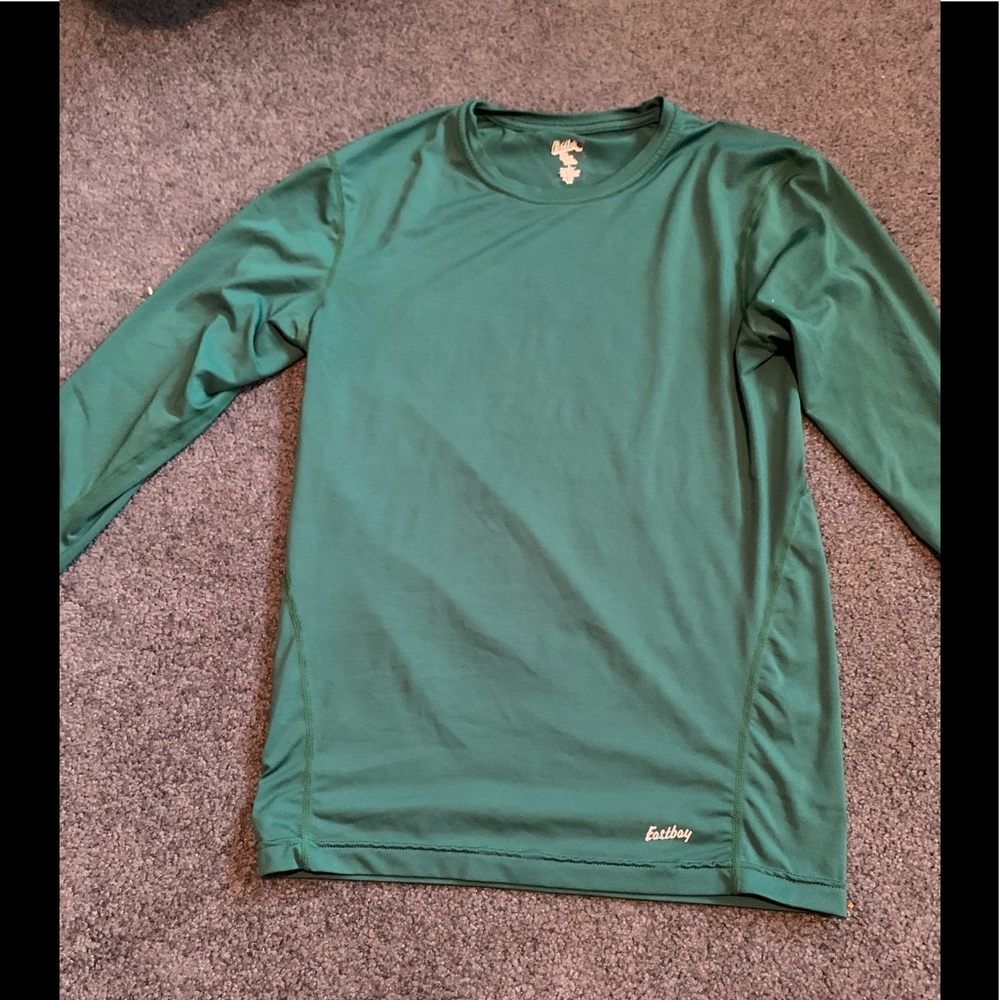 Men's Green Eastbay Hunter Green Shirt